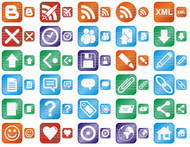 Perfect Blog Icons screenshot